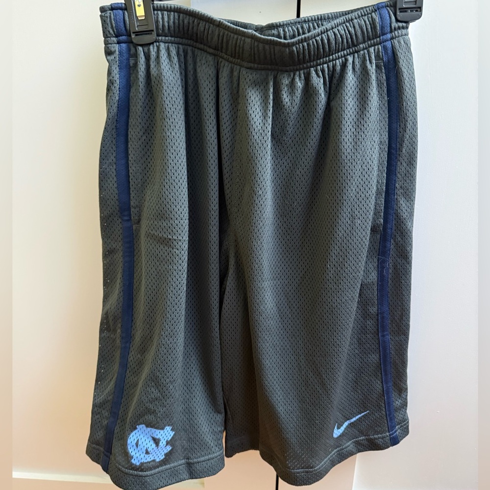 UNC Tarheel Nike Men's Charcoal and Navy Shorts